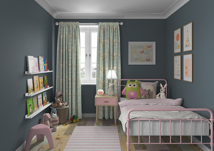 Maps, Duckegg - Made to Measure Curtains - Image 5